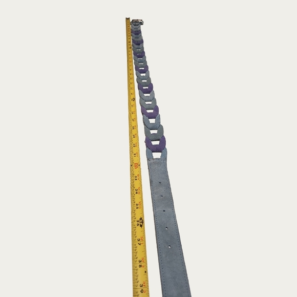Mudd Blue and Purple Chain-Link Belt - Picture 8 of 9